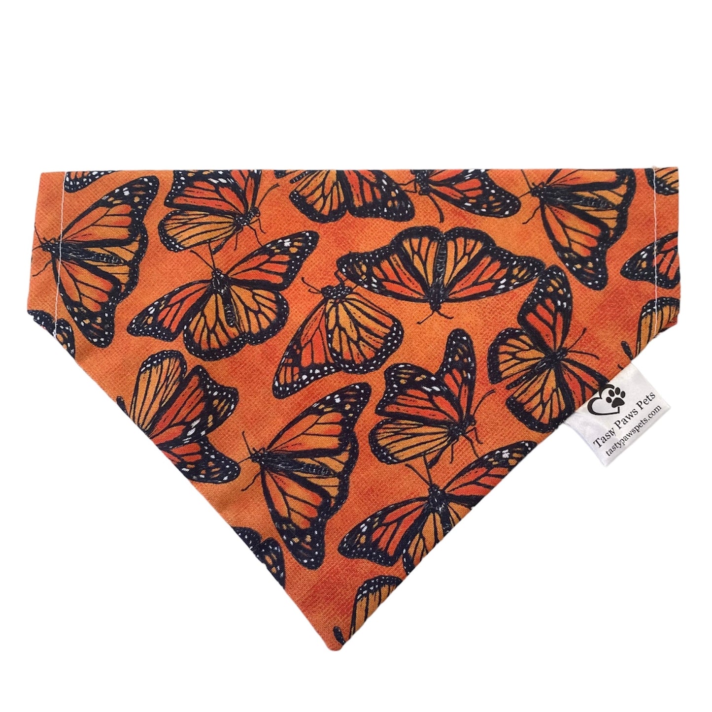 Orange Butterfly Bandana image 1