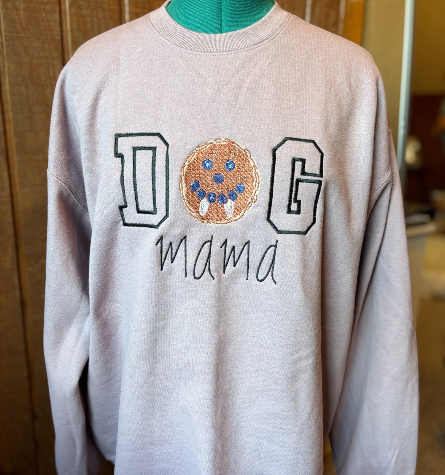 Damon's Pancakes Dog Mama Sweatshirt image 0